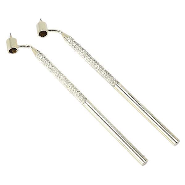 Snedig Finlinjemålarpenna Precision Press Up Färg för Stenflisor och Repreparation 0,5+0,7mm