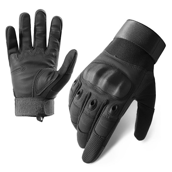 Taktiske Touch Handsker - Militær Handsker Sort L