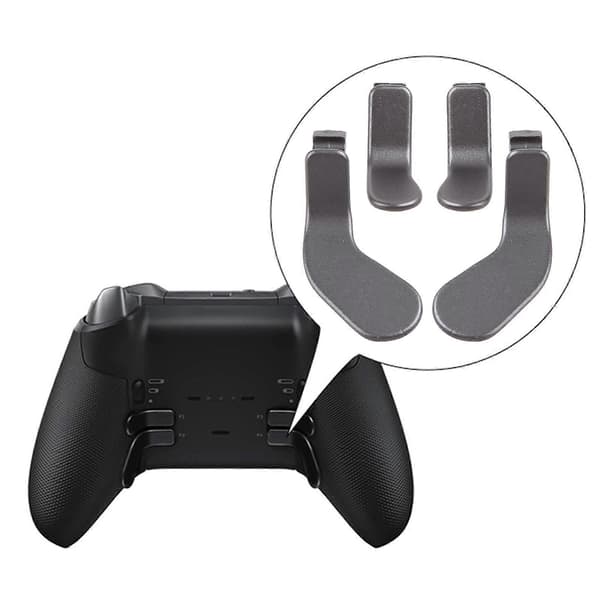 4 stycken slagtåliga knapppaddlar för XBOX-ONE Elite 2-kontroll Precision perfekt passform