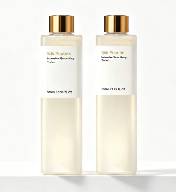 2x Silk Peptide Intensiv Utjevnende Toner 100ml – Hydrerende Ansiktstoner