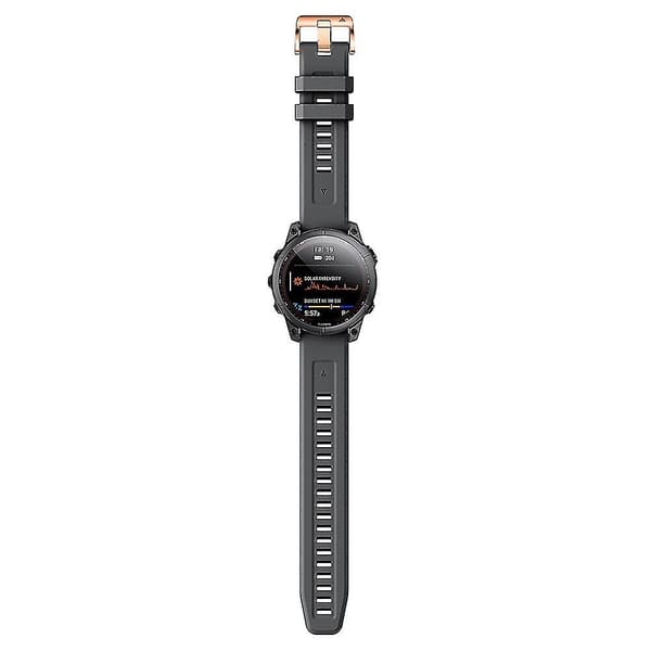 Roseguld Spænde Silikonrem Til Garmin Fenix 6s