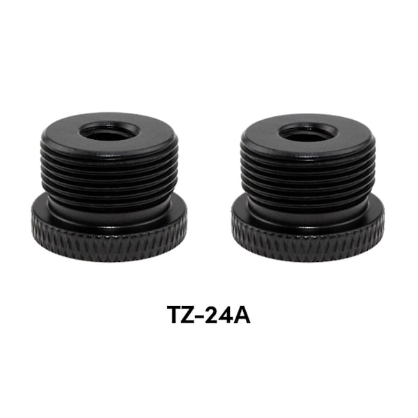 Mikrofonskrue i aluminiumslegering, solid 1/4 5/8 adaptere TZ 24A TZ 24B TZ 25A