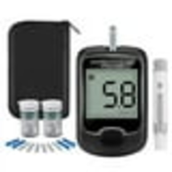 Blodsukkermåler, Diabetes Testkit Blodsukker Tester