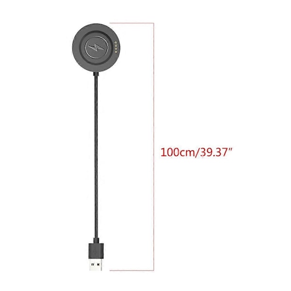 USB Laddningskabel Magnetisk Strömkontakt Fäste Laddningsställ Passar för Klocka H6