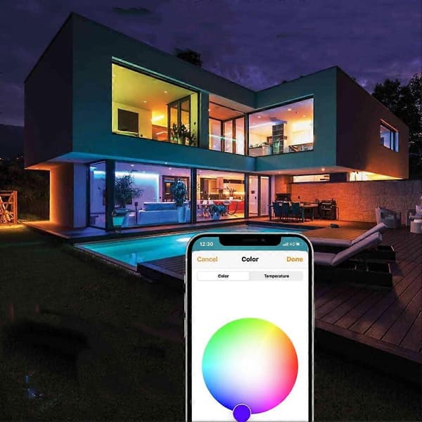 LED-lysstripe-kontroller DIY DC5v-12v Trådløs WiFi Lysbryter Homekit