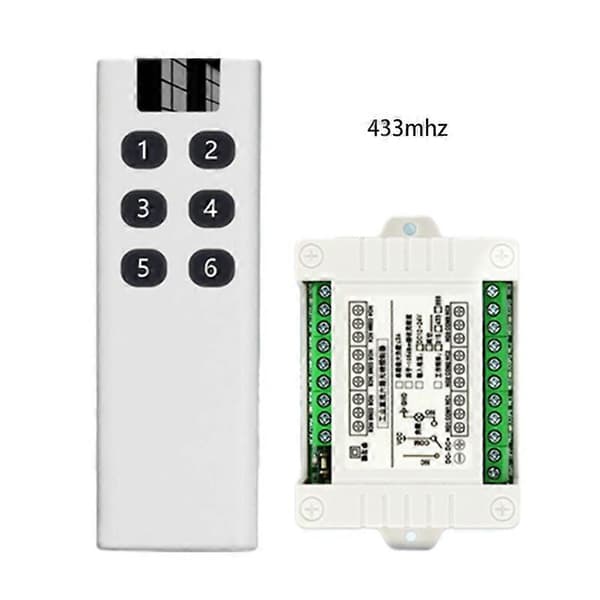 Trådløs fjernkontrollbryter, 315/433mhz mottaker + sender
