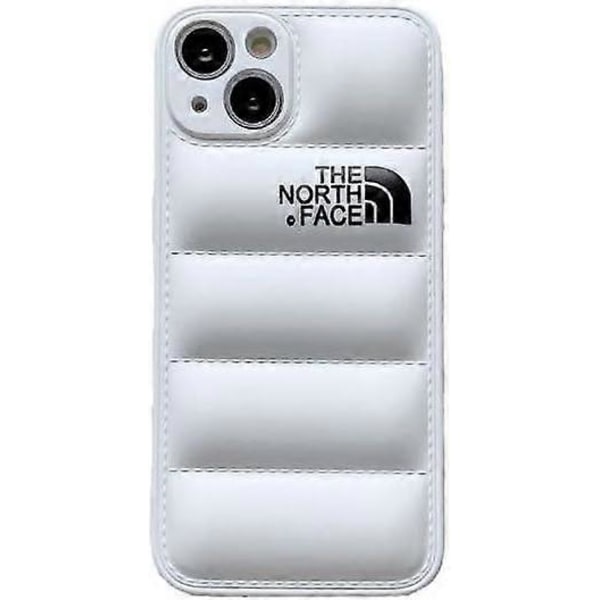 iPhone 14 Plus The North Face Vadderat skal, iPhone 14 Plus (endast vit)
