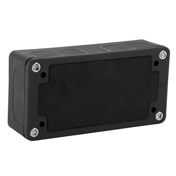 300A Bus Bar Strømsfordelingsboks 48V DC 4 Studs Universal til Bil Skib Båd RV Sort