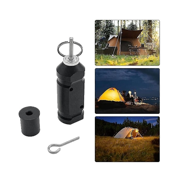 360-graders, högljudd, tidig varningsperimeterlarm, lämplig för camping och egendomssäkerhetssystem (a)