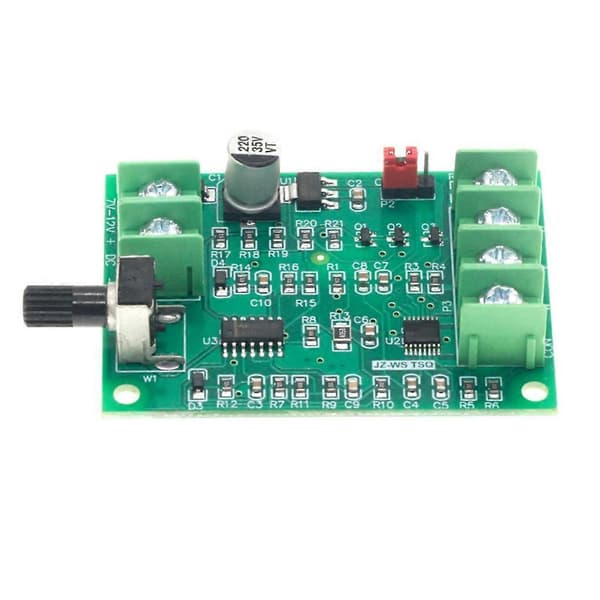 DC 7V-12V Børsteløs Motor Drivkort Hastighetskontrollkort Motorstyring Beskyttelsesmodul for Harddisk Motor