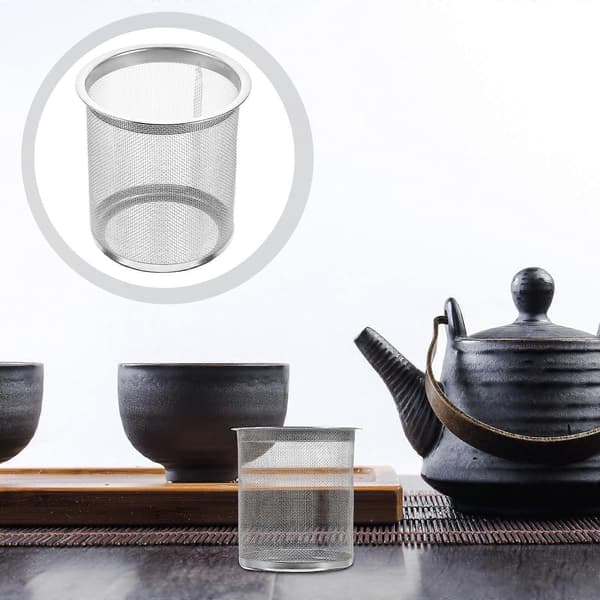 Rustfrit Stål Te-filtre Metal Tekande Udskiftningsnet Si Tea Filter