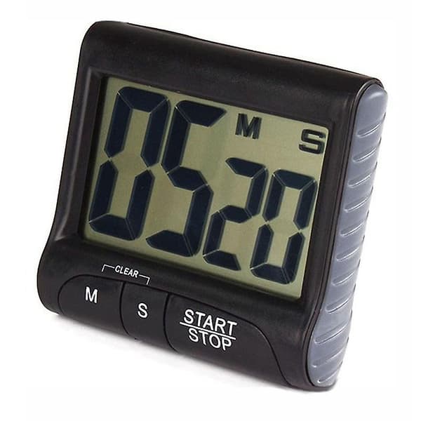 Kjøkken Timer Digital Timer Manuell Nedtelling Alarmklokke Mekanisk Dusj Timer