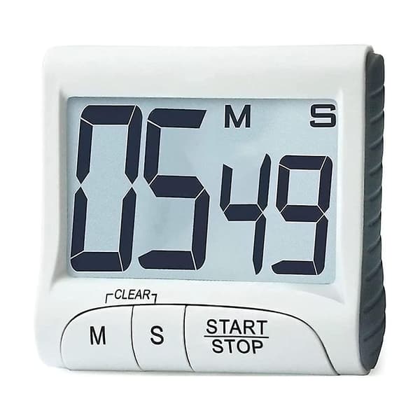 Kjøkken Timer Digital Timer Manuell Nedtelling Alarmklokke Mekanisk Dusj Timer