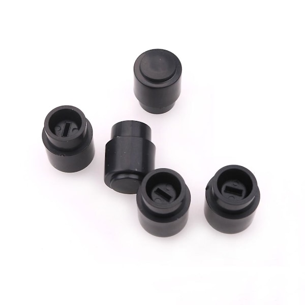 Gitar Toggle Switch-hette, Trykk På Rund Svart Deler Pakke Med 5