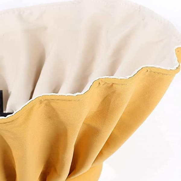Solhat til kvinder UPF50+ Bredskygget Sommer Foldbar Strand Visor Cap (Gul)