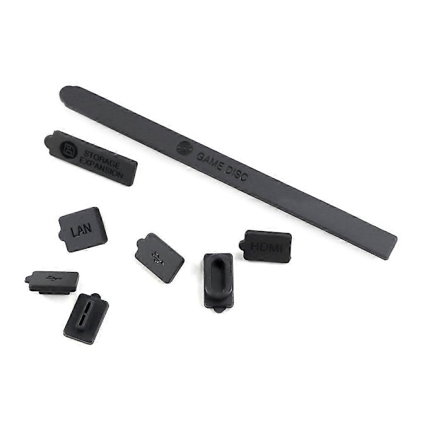 Silikon Dammskyddssats, USB-gränssnitt Dammskydd Dammskyddsplugg för Xbox Series Spelkonsol