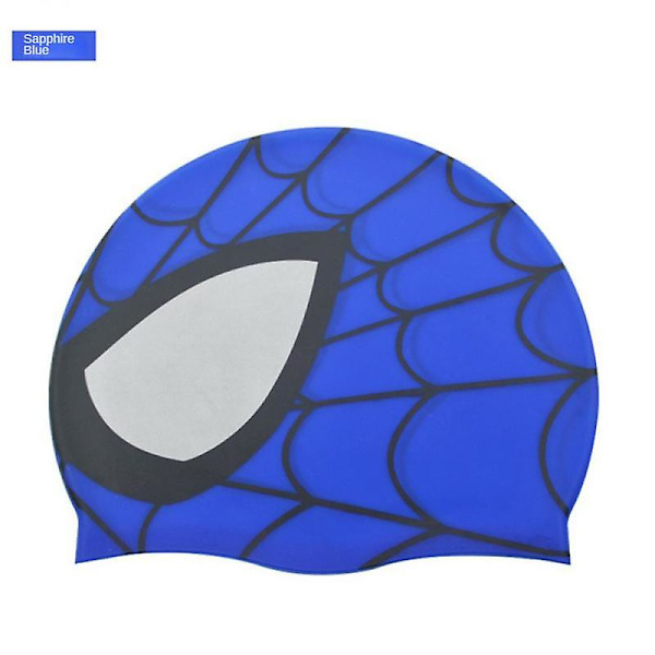 Barn Elastisk Tyg Cartoon Badmössa Simbassäng Vattensport Skydda Öron Hatt Simma Badmössor Kappor Pojkar Flickor