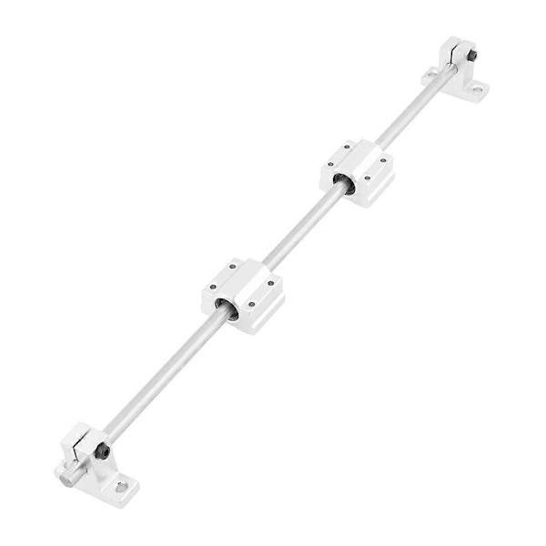 8mm x 400mm CNC Lineær Skinneaksle Stang SC8UU Leje Blok Sæt Til 3D Printer