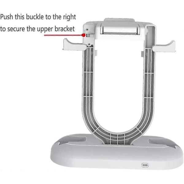 PS VR2 Opladningsstation Stativ Til PS VR2, Med VR Headset Display Stativ, Med LED Indikatorer