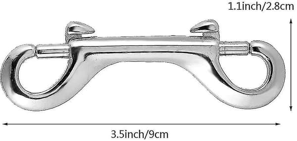 4 stk Dobbelt-Endet Bolt Snap Hooks Dobbelt-Endet Duty Snaps Hummer Bolt Snaps