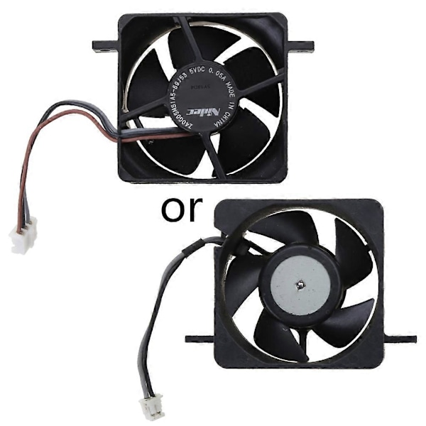 Innvendig kjøleventilator for Wii-kontroller spillkonsoller - innebygd kjøleventilator erstatningstilbehør for Wii reparasjonsdeler