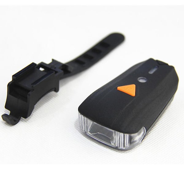 USB-genopladelig vandtæt cykelforlygte, intelligent induktion - forlygte + 096 forlygte (enkeltpak)