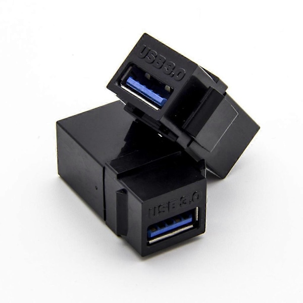 USB 3.0 Keystone Jack Indsætninger USB Adaptere Kabelinterface Kobling Hun