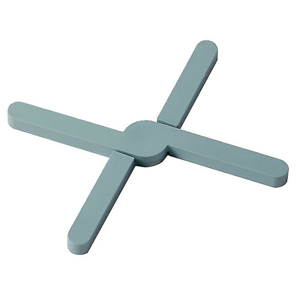 Jinyi Trivet för Varma Grytor Vikbar Grytställ Värmeisolerande Trivet Silikon för Köksbänkar Bar Trivet Halksäker Gummi Varma Grytor H Toppskydd