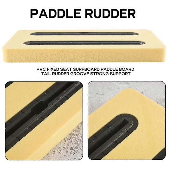Hydrofoil Rail Box Foil Box Pvc Foam Hydrofoil Box (Svart)