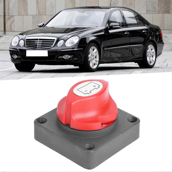 DC 12/24V Batteri Afbryder Strømafbryder Master Knob Switch Isolator Anti Lækage Beskyttelse til Bil Båd