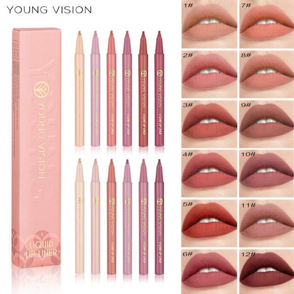 YOUNG VISION Gourd-Tip Läppenna 4