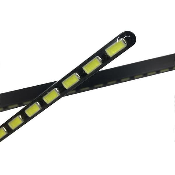 LED Dagslysstripe Lampe Bil Tåkelys Dagkjøring Lampe Aluminium