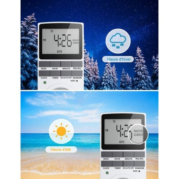 Programmerbar digital timer, Maxcio digital veckotimer med