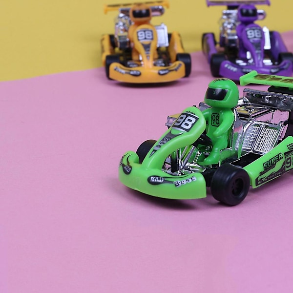 Mini Træk-Tilbage Go-Kart Bil Race Spil Legetøjsmodel Børn Uddannelsesmæssigt Legetøj