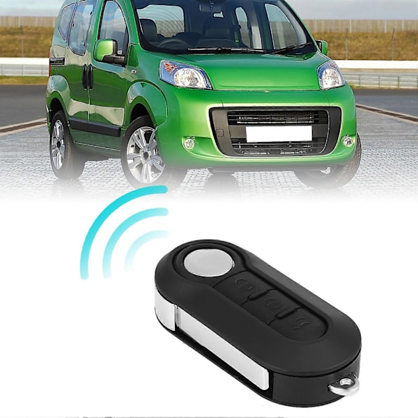 3-knapps bilnyckel fjärrkontroll nyckel PCF7946 Chip 434MHz för Fiat 500 Grande Punto