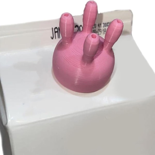 3D-trykt melkeflaskehette for melkemaskin