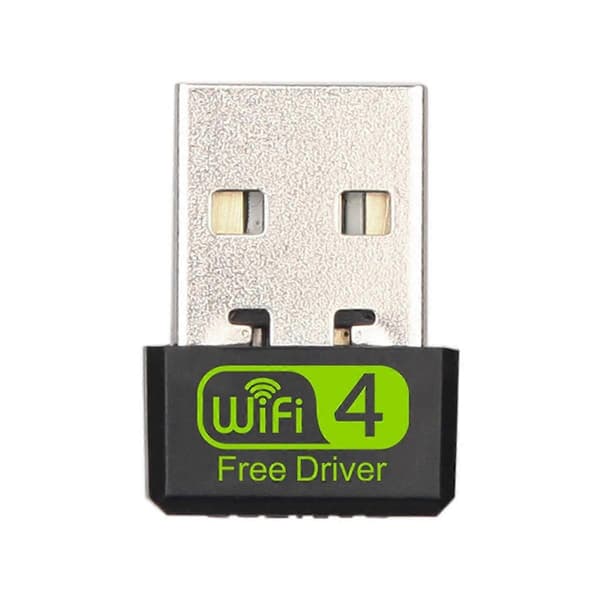 Mini USB WiFi-sovitin 150Mbps, Wi-Fi-sovitin PC:lle, USB-Ethernet WiFi-dongle, 2.4G verkkoadapteri, antenni