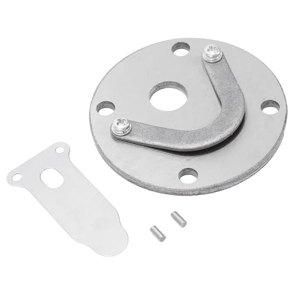 Luftkompressorventilplate Tungeform U Metalldel Tilbehør Erstatningssett 3/8in 45x47mm