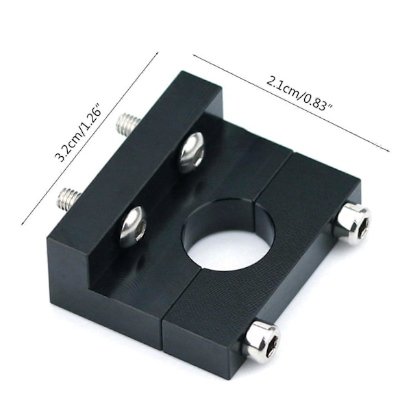 Hotend J-head Fästfäste för E3d V6 Volcano Print för Huvudmontering Fixerat Block för 3D-skrivare Ender3 Cr10-serie