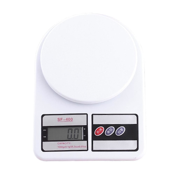 Bärbar Digital Elektronisk Vågskala Hög Precision 1kg-10kg/1g Smyckesvåg LCD-Display Karatvåg Hemkök Matvåg