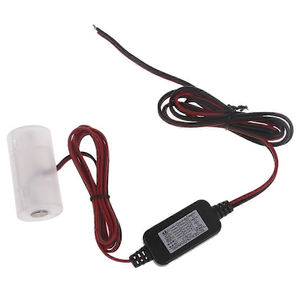 1,5V LR14 C Batterielösare Kabel Strömförsörjningsadapter Sladd Tråd Ersättning för 1st 1,5V LR14 C Storlek Cellbatterier