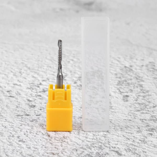 2mm X 15mm Karbid Spiral End Mill CNC Router Bit