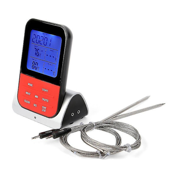 Trådlös Digital Kötttermometer för Ugn Grillning R Bbq