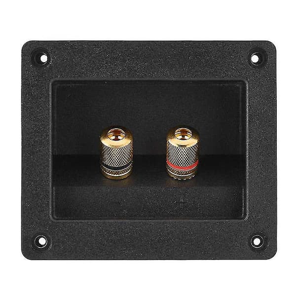 Acoic Komponenter til HiFi Serie 2 Binding Post Terminal Kabel Connector Box S 3,8mm Tyk Basplade