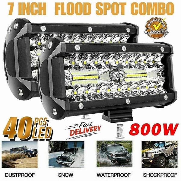 LED Super Lys Flomlys Arbeidslys Vanntett Flomlys for Lastebil Offroad