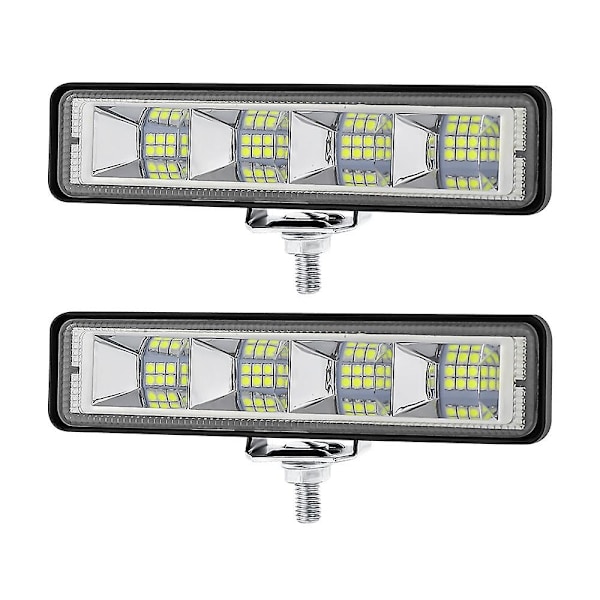 2021 72w LED Bar Flood Light LED Arbejdslys Hvid Kørelys 12v-24v Bil Signallampe Dagkørsel