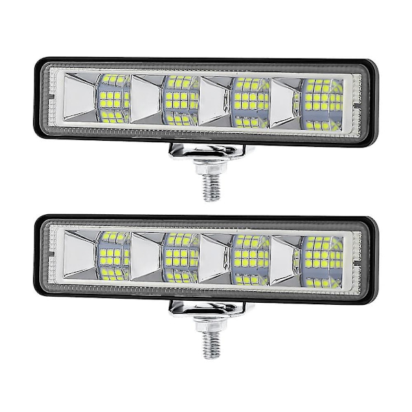 2021 72w LED-lyslist Flomlys LED arbeidslys Hvit kjørelys 12v-24v Bilsignallampe Dagtid