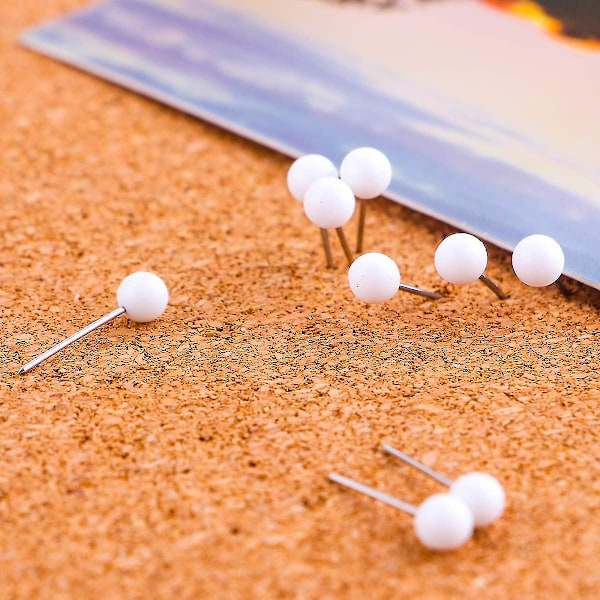 500 st Push Pins Kartnålar för Korkanslagstavla
