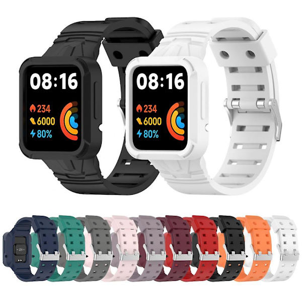 Silikoniranneke Xiaomi Mi Watch Litelle ja Xiaomi Poco Smart Watchille - Vaihto Sport-ranneke