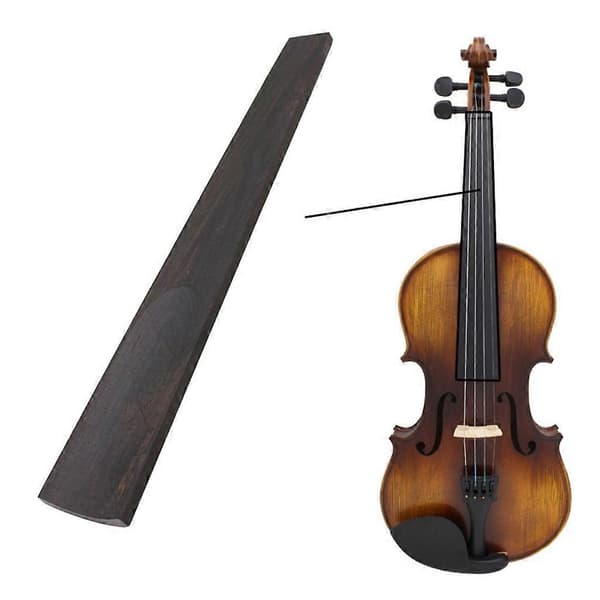 Violingreppbräda i Ebenholts, Svart, Full Storlek